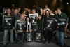 Presentation of the platinum albums for Face The Promise by Bob Seger
