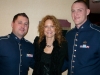 Barbara Payton W/ Air Force Band Members @ Presidential Inaugural Youth Ball