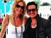 Barbara Payton with Lucas Silveira of The Cliks at Ferndale Pride - June 1, 2013