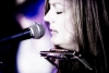 Mary McGuire of The Blood Sisters at Mackinac Island Music Festival - Photo by Kate Levy